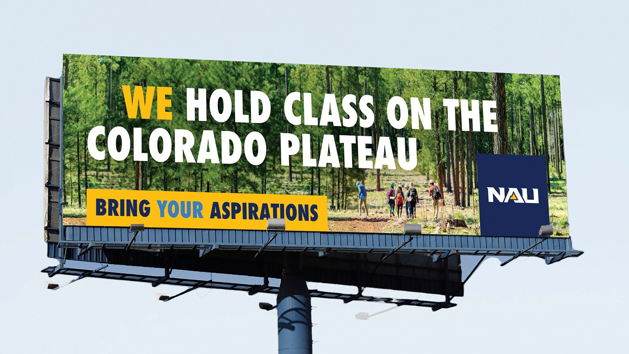 We hold class on the Colorado Plateau.