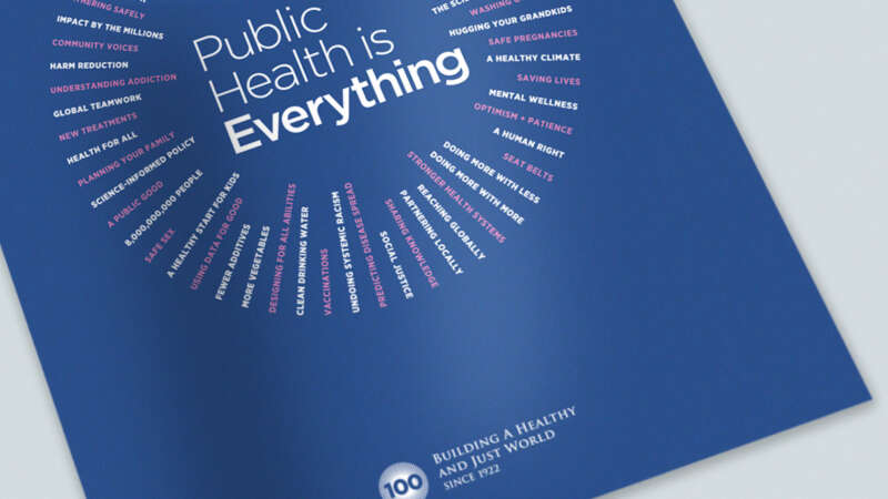 Public Health is Everything brochure cover