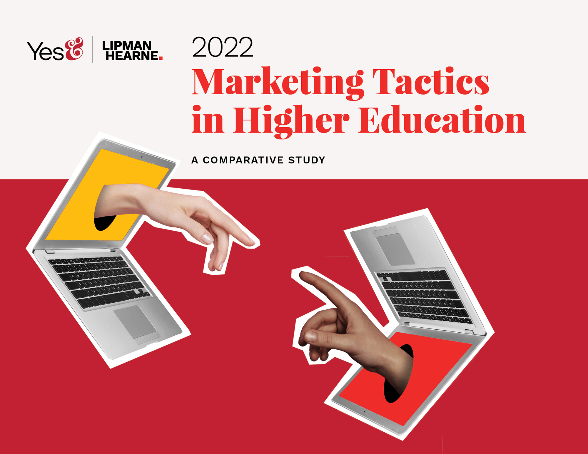 Yes and LH 2022 Marketing Tactics in Higher Education PDF cover